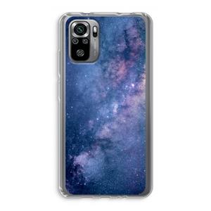 CaseCompany Nebula: Xiaomi Redmi Note 10S Transparant Hoesje