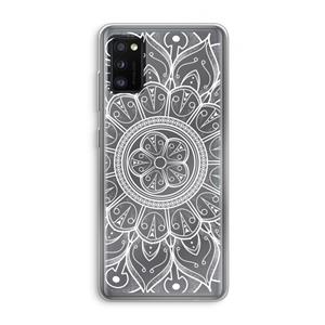 CaseCompany Roses Are Red: Samsung Galaxy A41 Transparant Hoesje