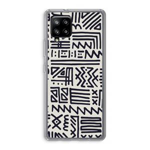 CaseCompany Marrakech print: Samsung Galaxy A42 5G Transparant Hoesje