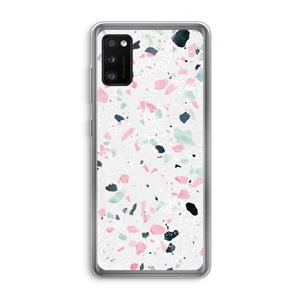 CaseCompany Terrazzo N°3: Samsung Galaxy A41 Transparant Hoesje