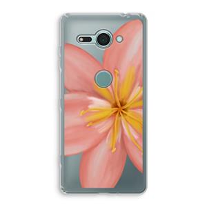 CaseCompany Pink Ellila Flower: Sony Xperia XZ2 Compact Transparant Hoesje
