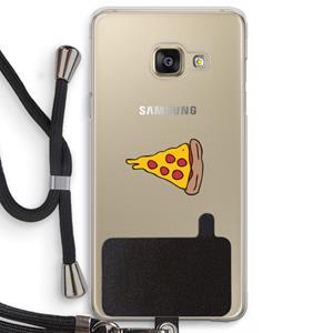 CaseCompany You Complete Me #1: Samsung Galaxy A3 (2016) Transparant Hoesje met koord