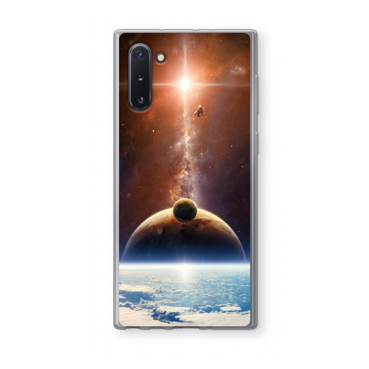 CaseCompany Omicron 2019: Samsung Galaxy Note 10 Transparant Hoesje