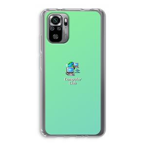 CaseCompany Win98: Xiaomi Redmi Note 10S Transparant Hoesje