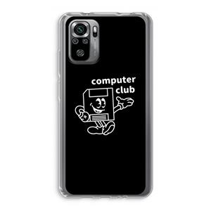 CaseCompany Floppyhead: Xiaomi Redmi Note 10S Transparant Hoesje