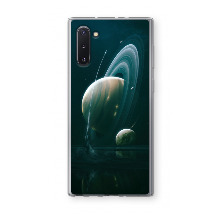 CaseCompany Mercurius: Samsung Galaxy Note 10 Transparant Hoesje