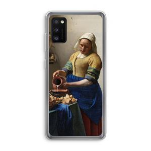 CaseCompany The Milkmaid: Samsung Galaxy A41 Transparant Hoesje