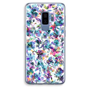 CaseCompany Hibiscus Flowers: Samsung Galaxy S9 Plus Transparant Hoesje