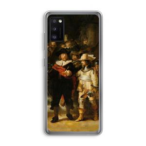 CaseCompany De Nachtwacht: Samsung Galaxy A41 Transparant Hoesje