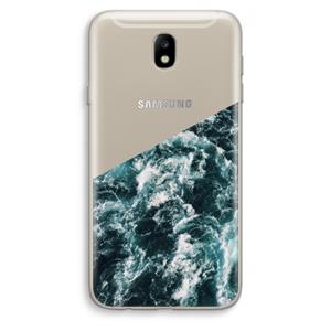 CaseCompany Zee golf: Samsung Galaxy J7 (2017) Transparant Hoesje