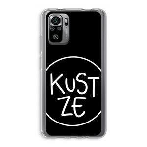 CaseCompany KUST ZE: Xiaomi Redmi Note 10S Transparant Hoesje