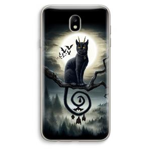 CaseCompany Moonlight Companions: Samsung Galaxy J7 (2017) Transparant Hoesje