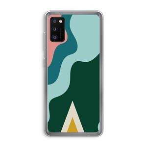 CaseCompany Noor B: Samsung Galaxy A41 Transparant Hoesje