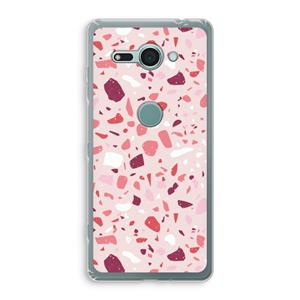 CaseCompany Terrazzo N°15: Sony Xperia XZ2 Compact Transparant Hoesje