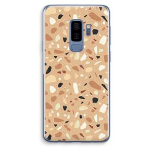 CaseCompany Terrazzo N°17: Samsung Galaxy S9 Plus Transparant Hoesje