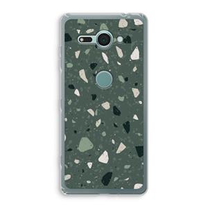CaseCompany Terrazzo N°19: Sony Xperia XZ2 Compact Transparant Hoesje
