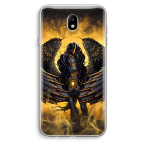 CaseCompany Pegasus: Samsung Galaxy J7 (2017) Transparant Hoesje