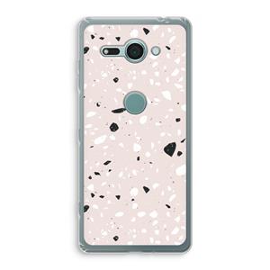 CaseCompany Terrazzo N°20: Sony Xperia XZ2 Compact Transparant Hoesje