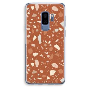 CaseCompany Terrazzo N°22: Samsung Galaxy S9 Plus Transparant Hoesje