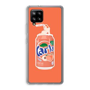 CaseCompany S(peach)less: Samsung Galaxy A42 5G Transparant Hoesje