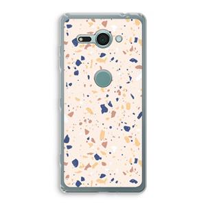 CaseCompany Terrazzo N°23: Sony Xperia XZ2 Compact Transparant Hoesje