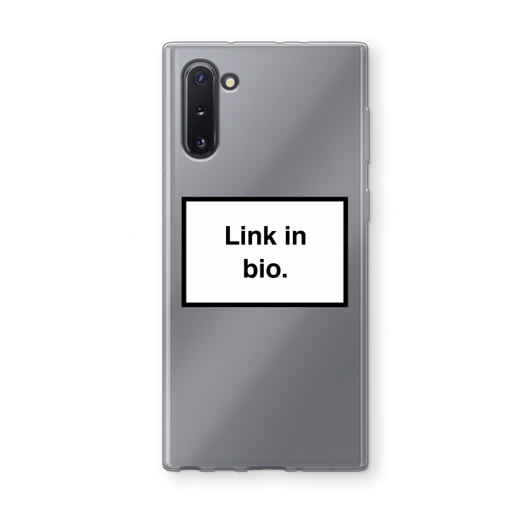 CaseCompany Link in bio: Samsung Galaxy Note 10 Transparant Hoesje