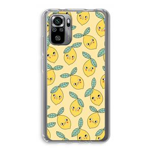 CaseCompany Citroenen: Xiaomi Redmi Note 10S Transparant Hoesje