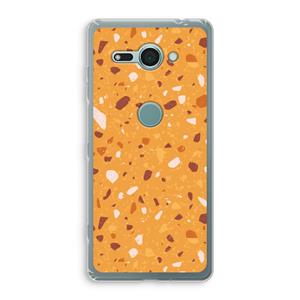 CaseCompany Terrazzo N°24: Sony Xperia XZ2 Compact Transparant Hoesje