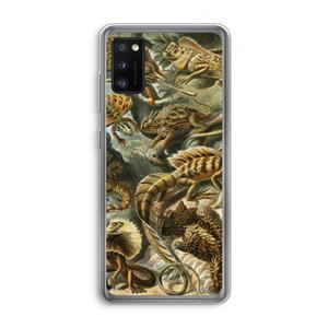 CaseCompany Haeckel Lacertilia: Samsung Galaxy A41 Transparant Hoesje