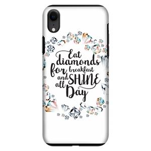 CaseCompany Diamonds: iPhone XR Tough Case