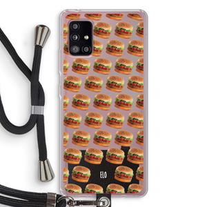 CaseCompany Giants: Samsung Galaxy A51 5G Transparant Hoesje met koord