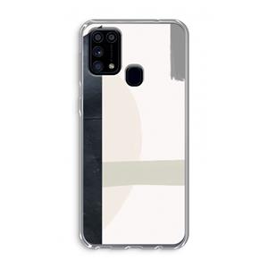 CaseCompany Baca: Samsung Galaxy M31 Transparant Hoesje