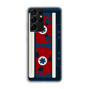 CaseCompany Here's your tape: Samsung Galaxy S21 Ultra Transparant Hoesje