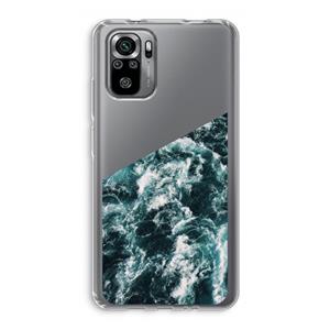 CaseCompany Zee golf: Xiaomi Redmi Note 10S Transparant Hoesje