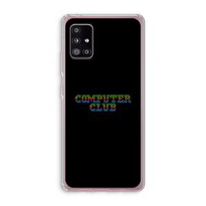 CaseCompany Retro: Samsung Galaxy A51 5G Transparant Hoesje