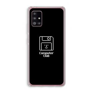 CaseCompany Hello: Samsung Galaxy A51 5G Transparant Hoesje