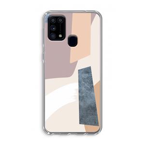 CaseCompany Luca: Samsung Galaxy M31 Transparant Hoesje