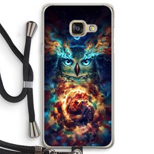 CaseCompany Aurowla: Samsung Galaxy A3 (2016) Transparant Hoesje met koord