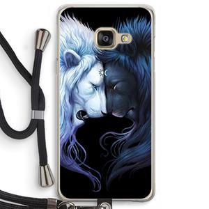 CaseCompany Brotherhood: Samsung Galaxy A3 (2016) Transparant Hoesje met koord
