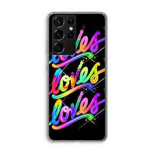 CaseCompany Loves: Samsung Galaxy S21 Ultra Transparant Hoesje