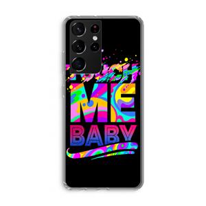 CaseCompany Touch Me: Samsung Galaxy S21 Ultra Transparant Hoesje