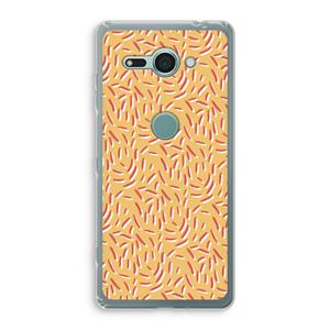 CaseCompany Camouflage: Sony Xperia XZ2 Compact Transparant Hoesje