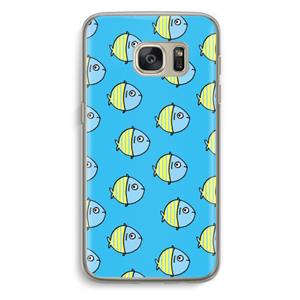 CaseCompany Visjes: Samsung Galaxy S7 Transparant Hoesje