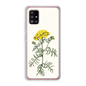CaseCompany Tansy: Samsung Galaxy A51 5G Transparant Hoesje