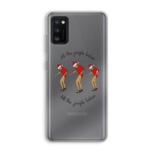 CaseCompany Jingle Ladies: Samsung Galaxy A41 Transparant Hoesje