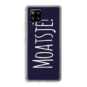 CaseCompany Moatsje!: Samsung Galaxy A42 5G Transparant Hoesje