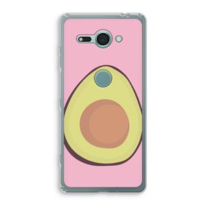 CaseCompany Avocado: Sony Xperia XZ2 Compact Transparant Hoesje