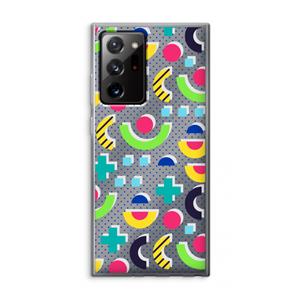 CaseCompany 8-bit N°1: Samsung Galaxy Note 20 Ultra / Note 20 Ultra 5G Transparant Hoesje