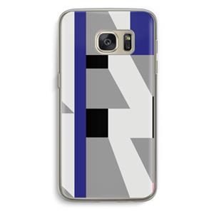 CaseCompany Gestalte 2: Samsung Galaxy S7 Transparant Hoesje