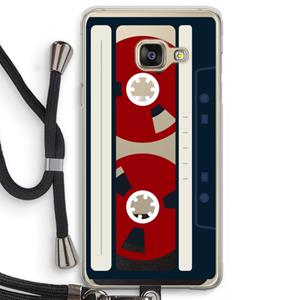 CaseCompany Here's your tape: Samsung Galaxy A3 (2016) Transparant Hoesje met koord